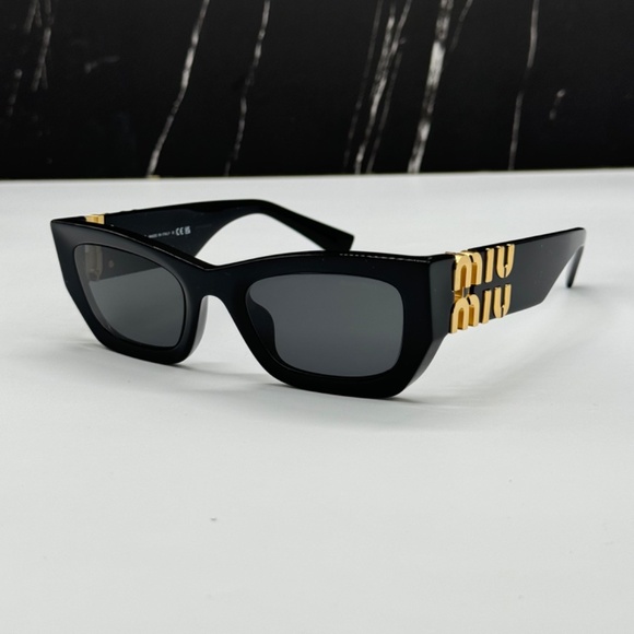 NEW SMU 09W 1AB5S0 MIU MIU BLACK MU09WS 1AB5S0 WOMEN MU 09WS 1AB5S0 SUNGLASSES main image 11